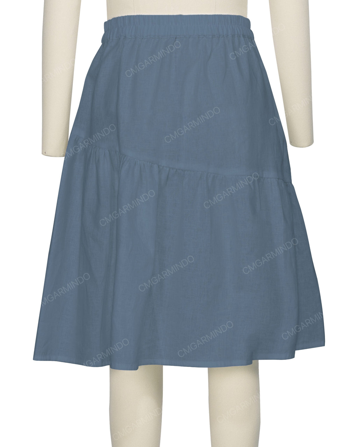 Asymmetrical Ruffle Skirt