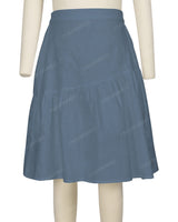 Asymmetrical Ruffle Skirt