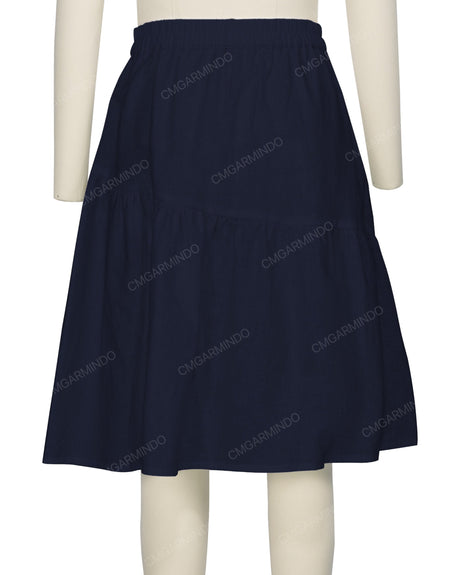 Asymmetrical Ruffle Skirt