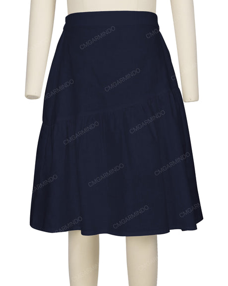 Asymmetrical Ruffle Skirt