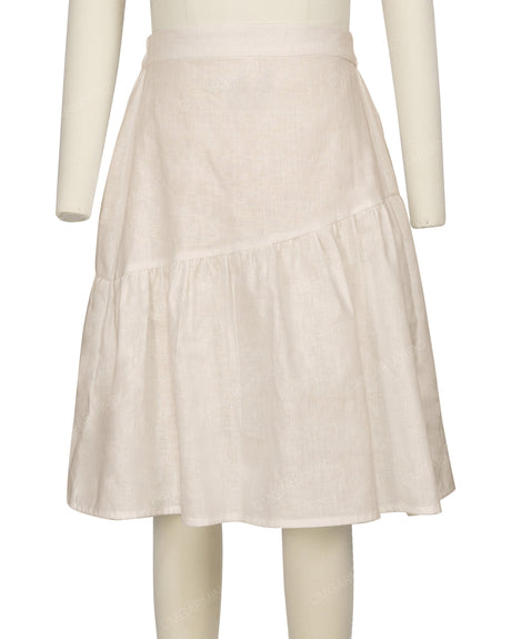 Asymmetrical Ruffle Skirt