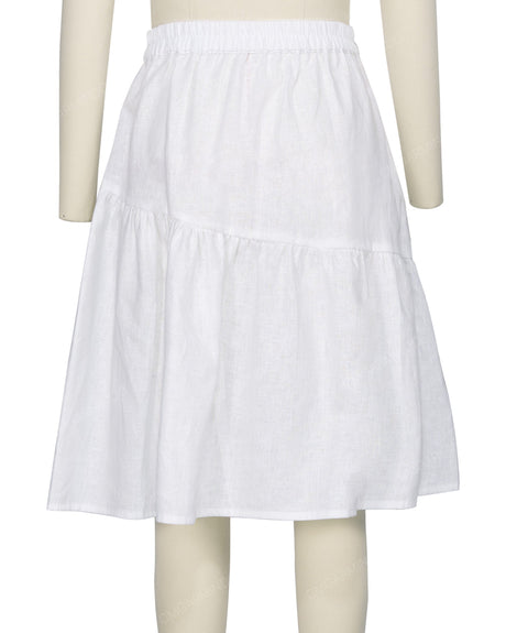 Asymmetrical Ruffle Skirt