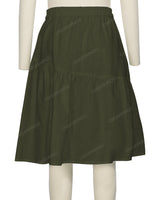 Asymmetrical Ruffle Skirt