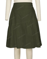 Asymmetrical Ruffle Skirt