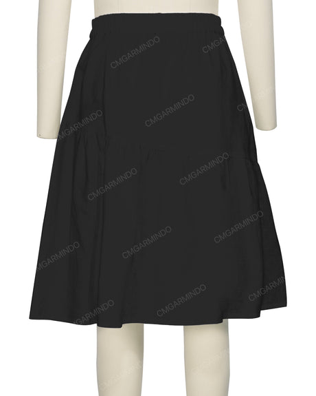 Asymmetrical Ruffle Skirt