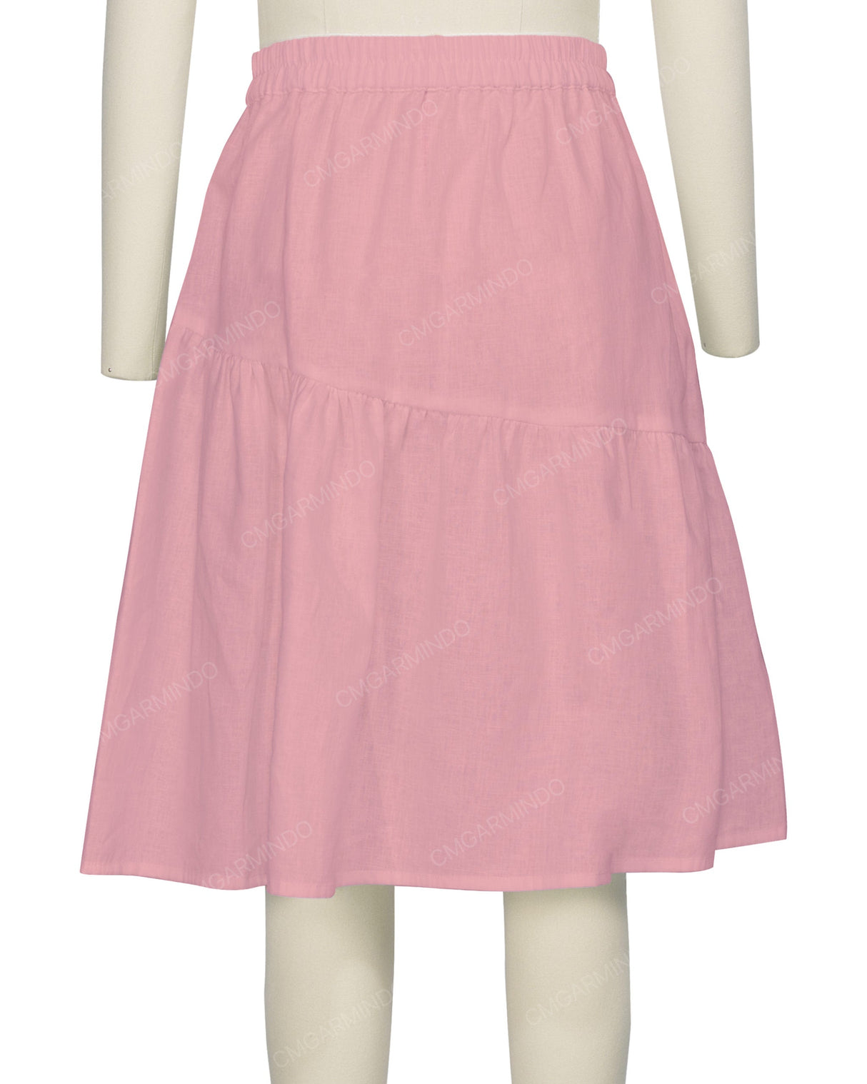 Asymmetrical Ruffle Skirt