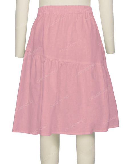Asymmetrical Ruffle Skirt