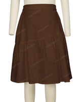 Asymmetrical Ruffle Skirt