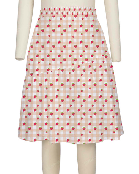 Asymmetrical Ruffle Skirt