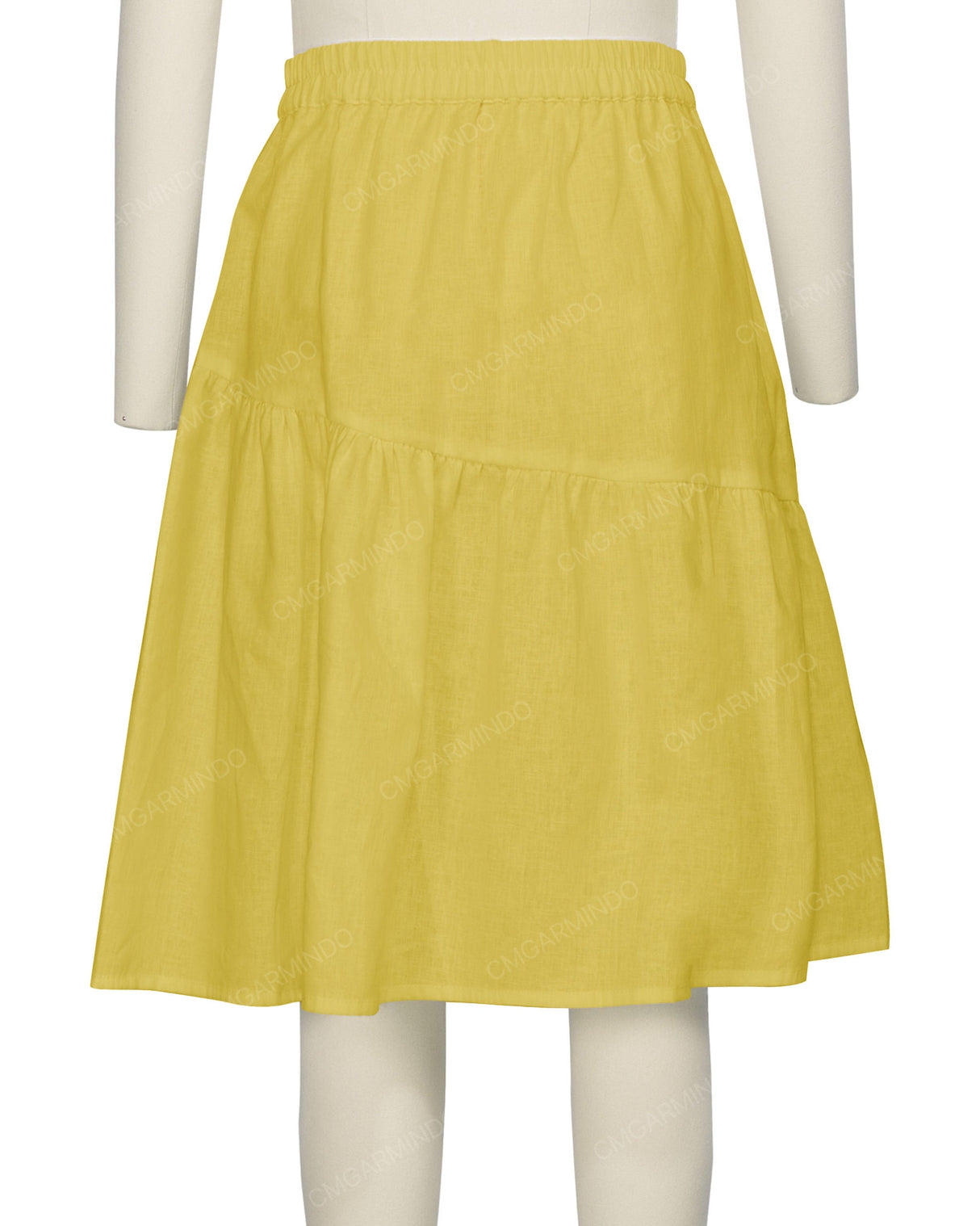 Asymmetrical Ruffle Skirt