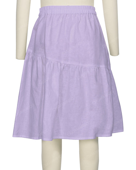 Asymmetrical Ruffle Skirt