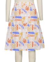 Asymmetrical Ruffle Skirt