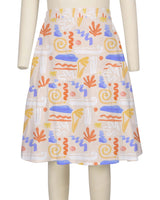 Asymmetrical Ruffle Skirt