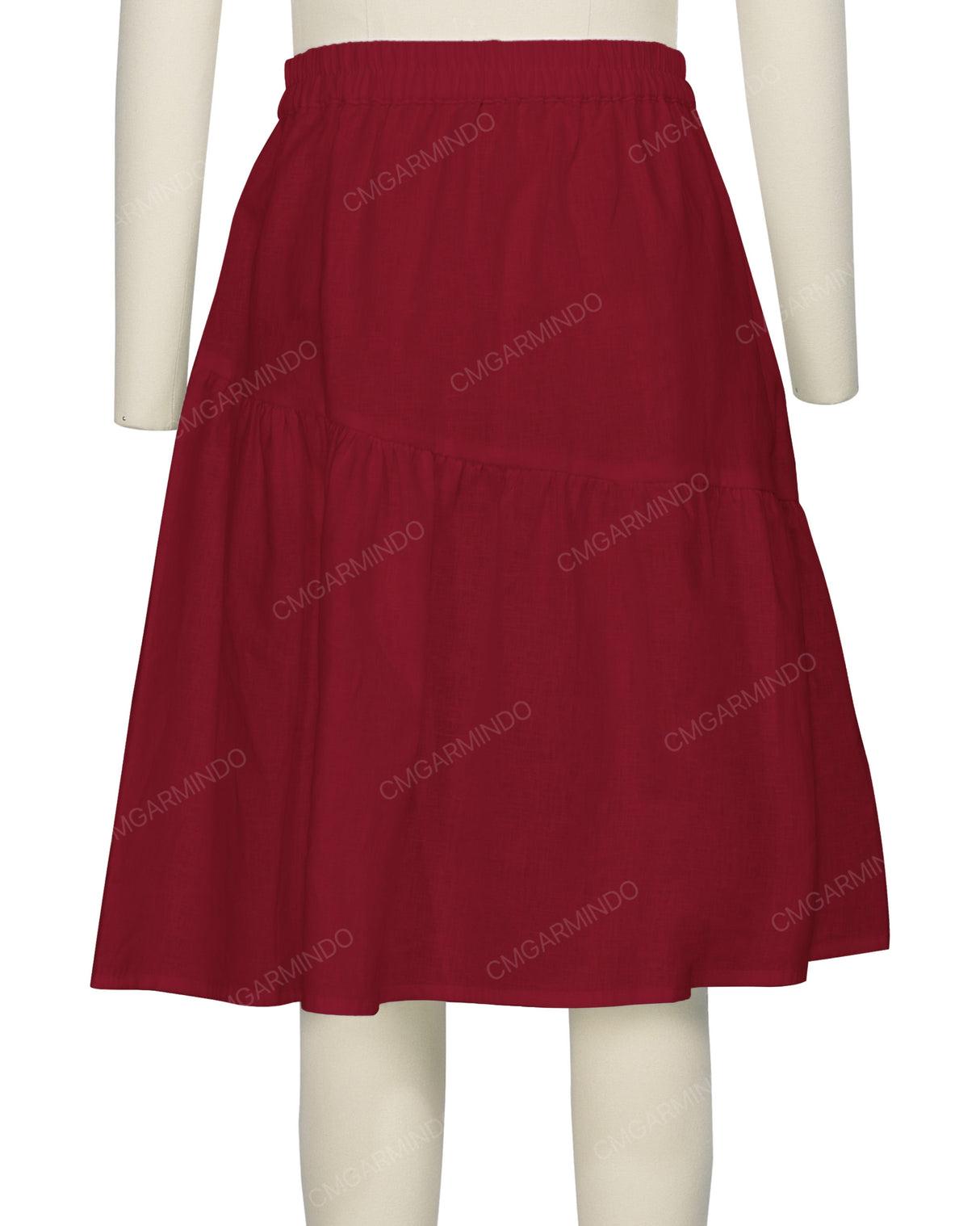 Asymmetrical Ruffle Skirt
