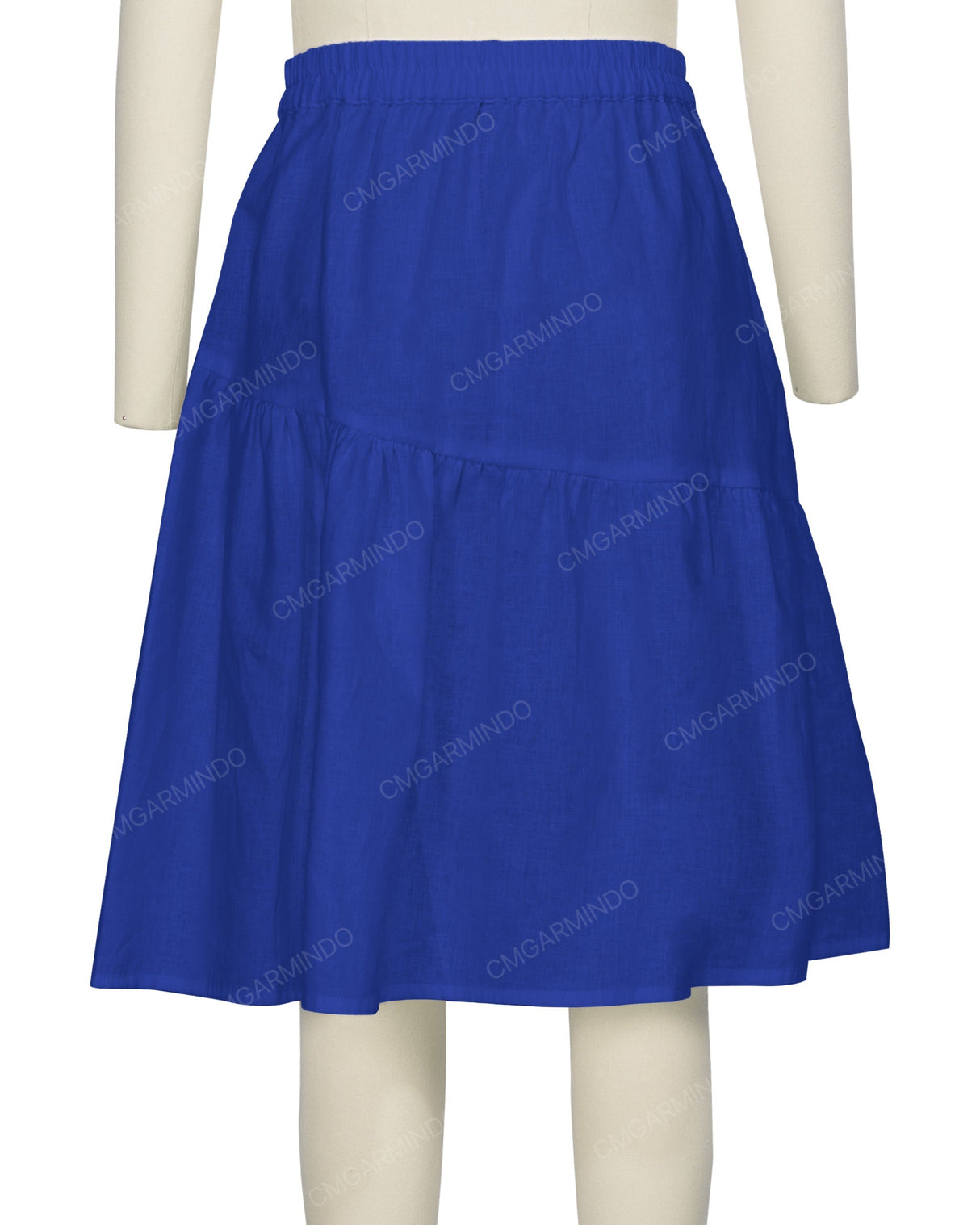 Asymmetrical Ruffle Skirt