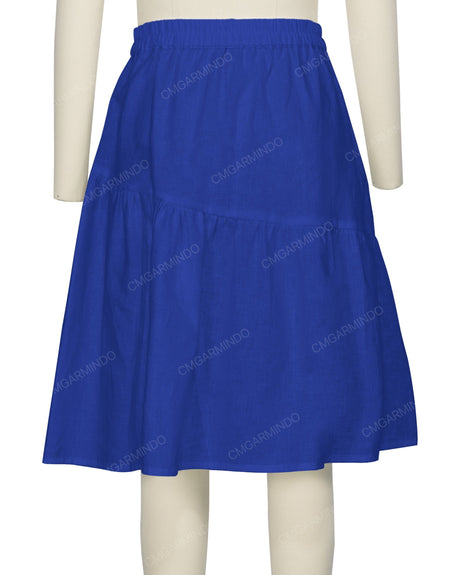 Asymmetrical Ruffle Skirt