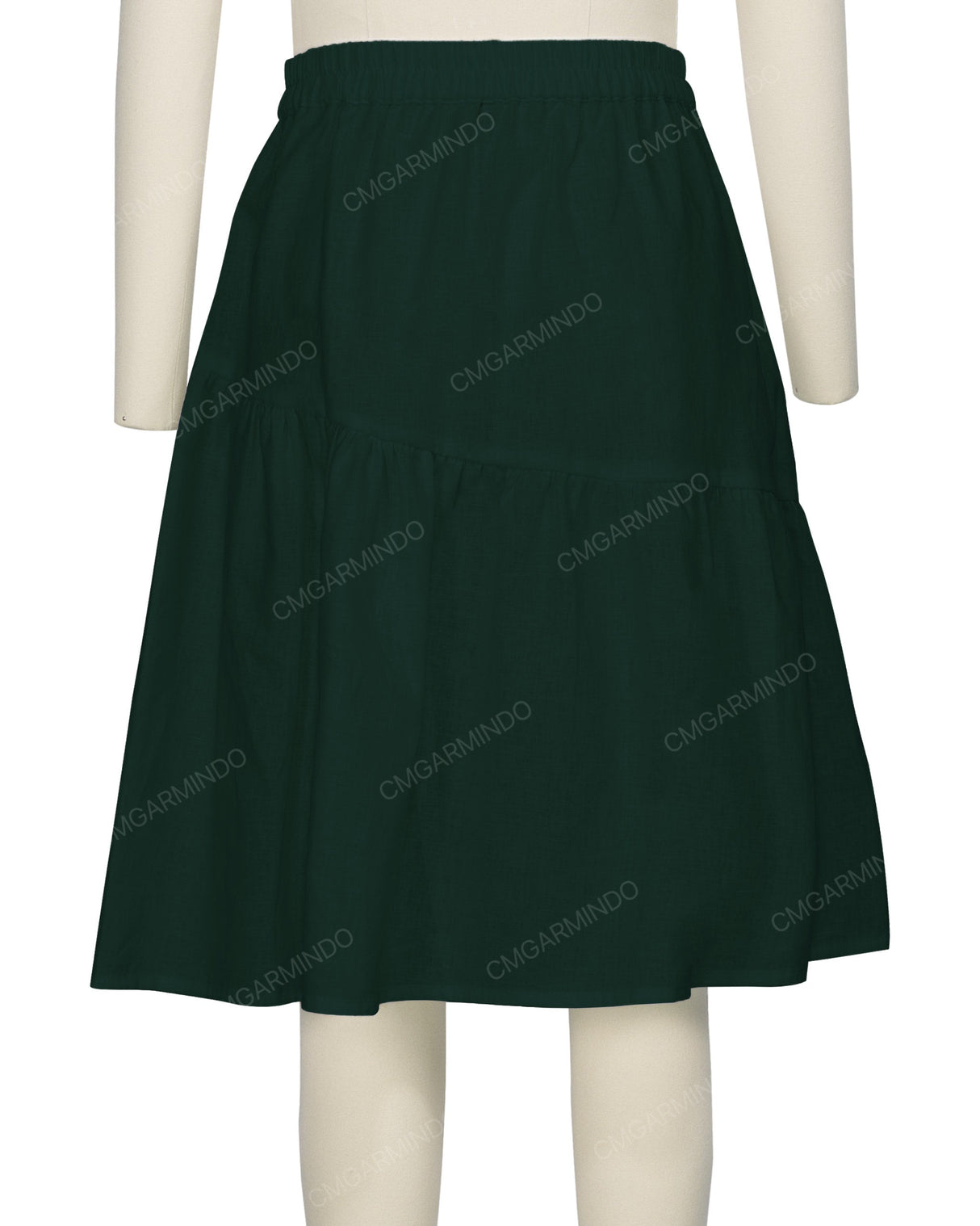 Asymmetrical Ruffle Skirt