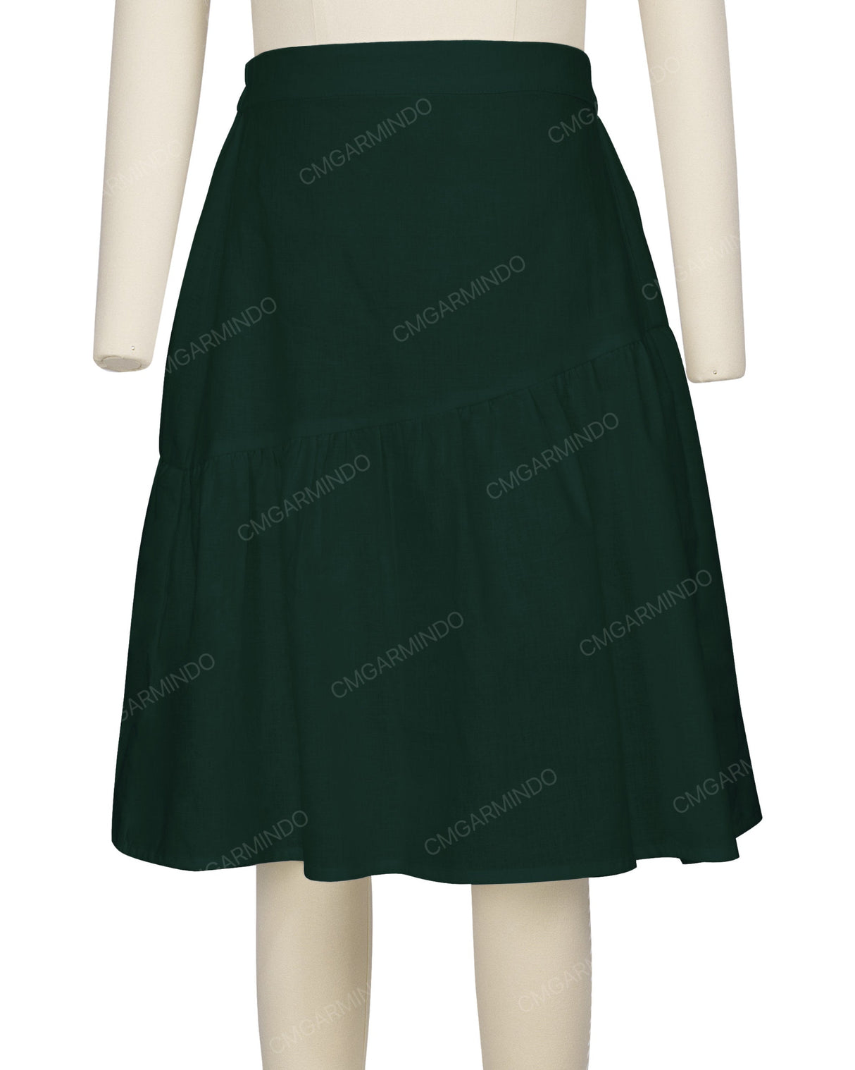 Asymmetrical Ruffle Skirt