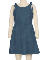 Tie Shoulder Mini Dress
