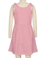 Tie Shoulder Mini Dress
