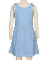 Tie Shoulder Mini Dress