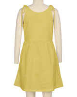Tie Shoulder Mini Dress