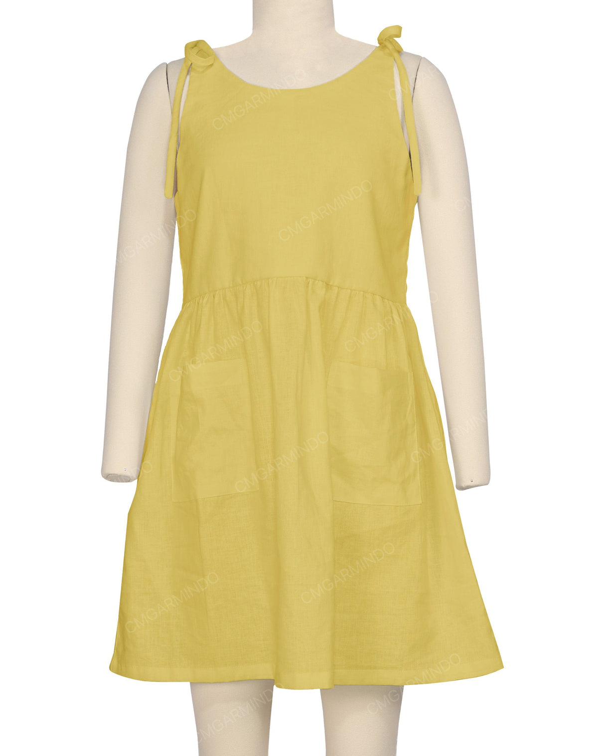 Tie Shoulder Mini Dress