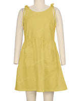 Tie Shoulder Mini Dress