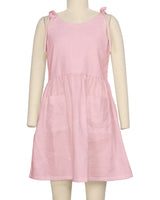 Tie Shoulder Mini Dress