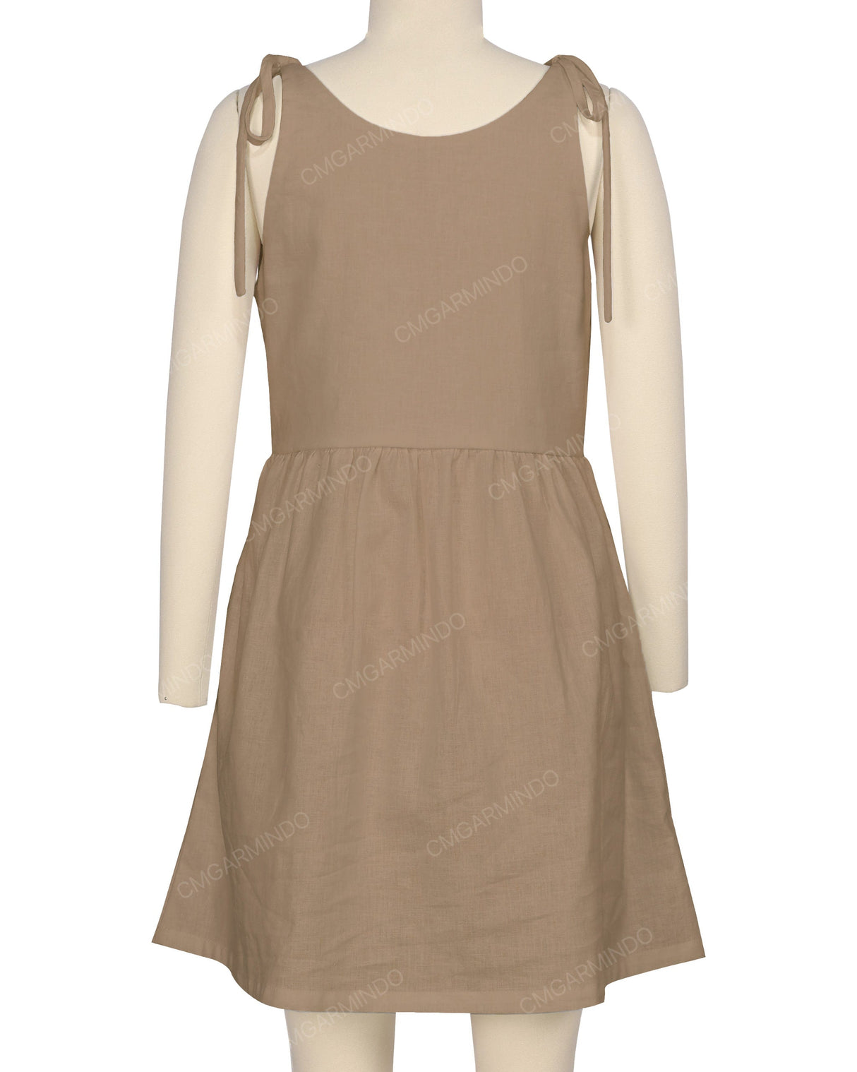 Tie Shoulder Mini Dress