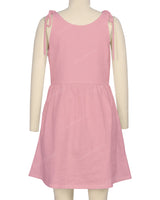Tie Shoulder Mini Dress