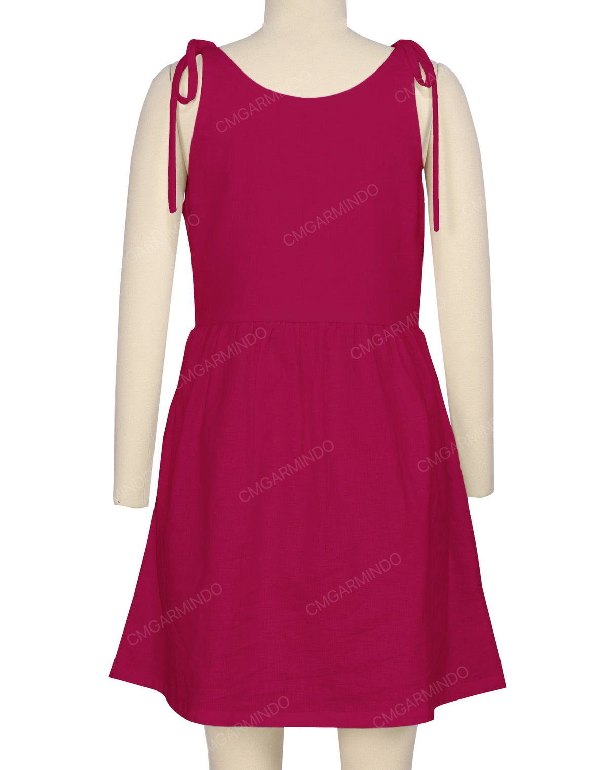 Tie Shoulder Mini Dress
