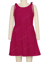 Tie Shoulder Mini Dress