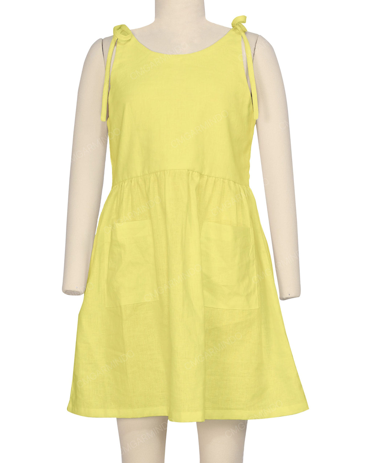 Tie Shoulder Mini Dress