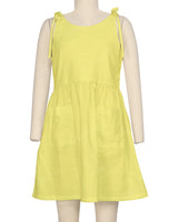 Tie Shoulder Mini Dress