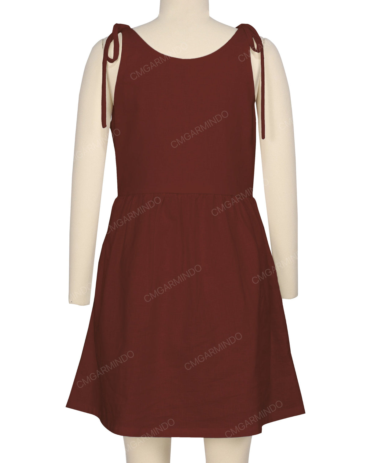 Tie Shoulder Mini Dress