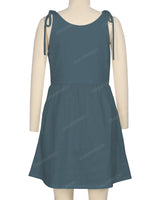 Tie Shoulder Mini Dress