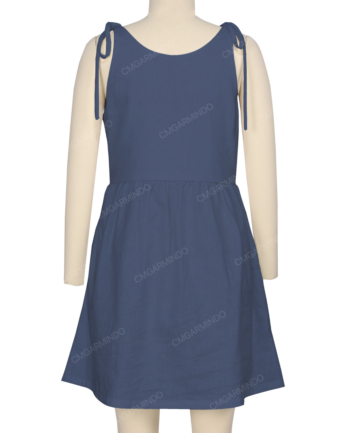 Tie Shoulder Mini Dress