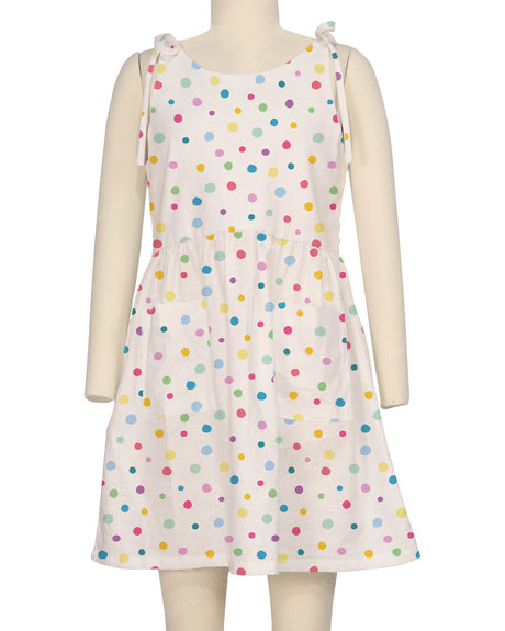 Tie Shoulder Mini Dress