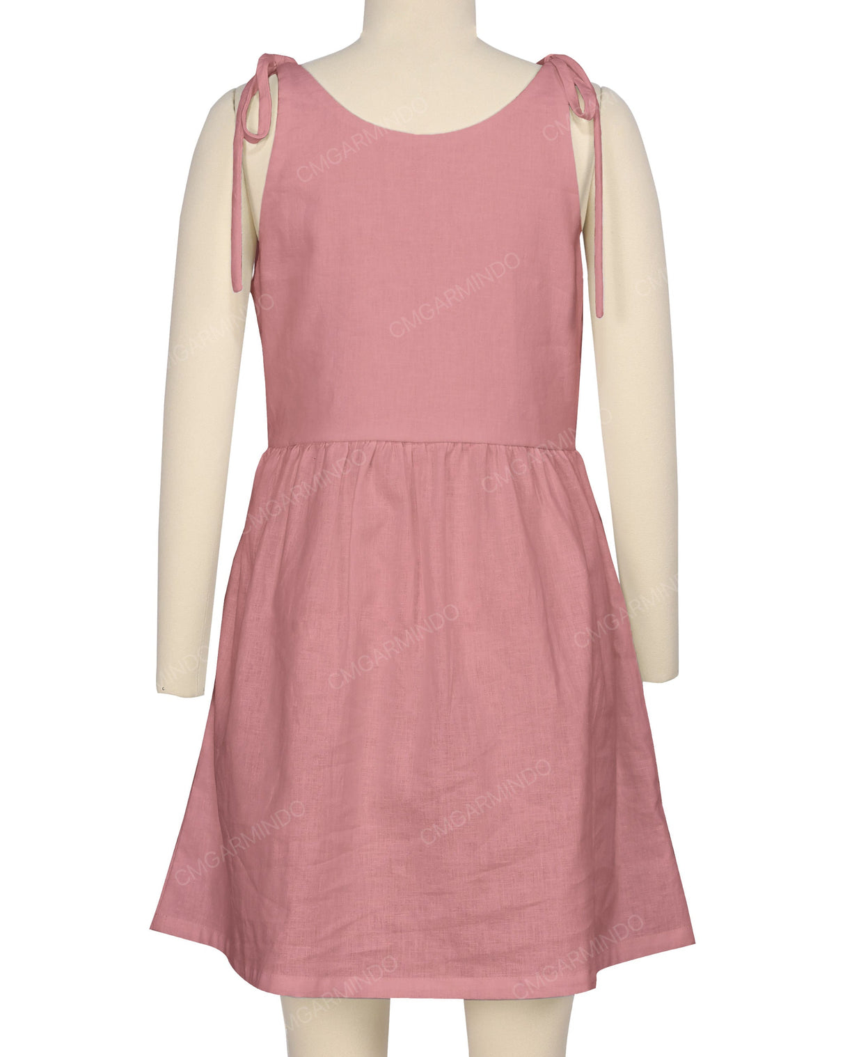 Tie Shoulder Mini Dress