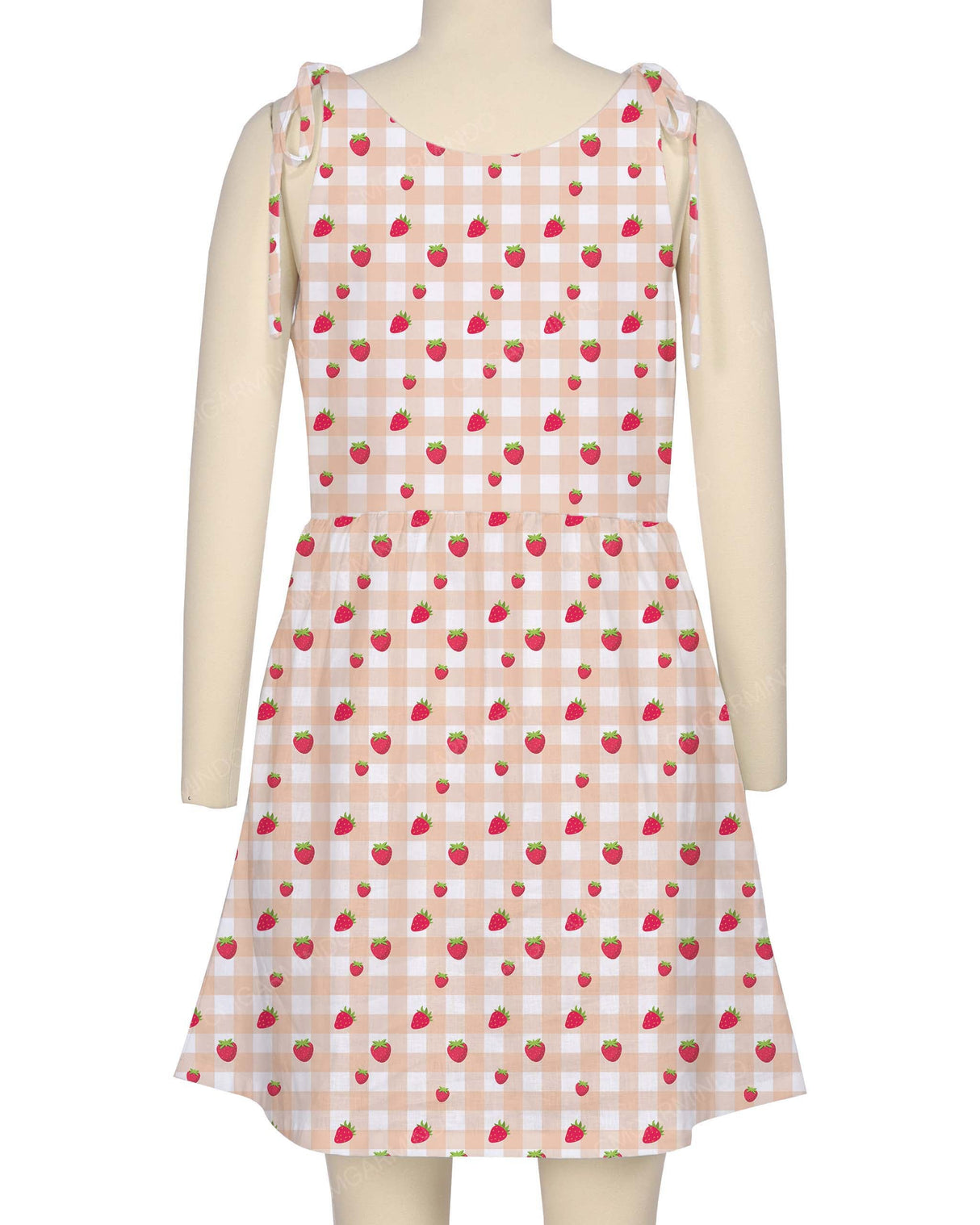 Tie Shoulder Mini Dress
