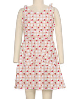 Tie Shoulder Mini Dress