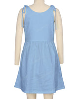 Tie Shoulder Mini Dress
