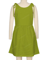 Tie Shoulder Mini Dress
