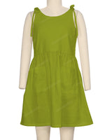 Tie Shoulder Mini Dress