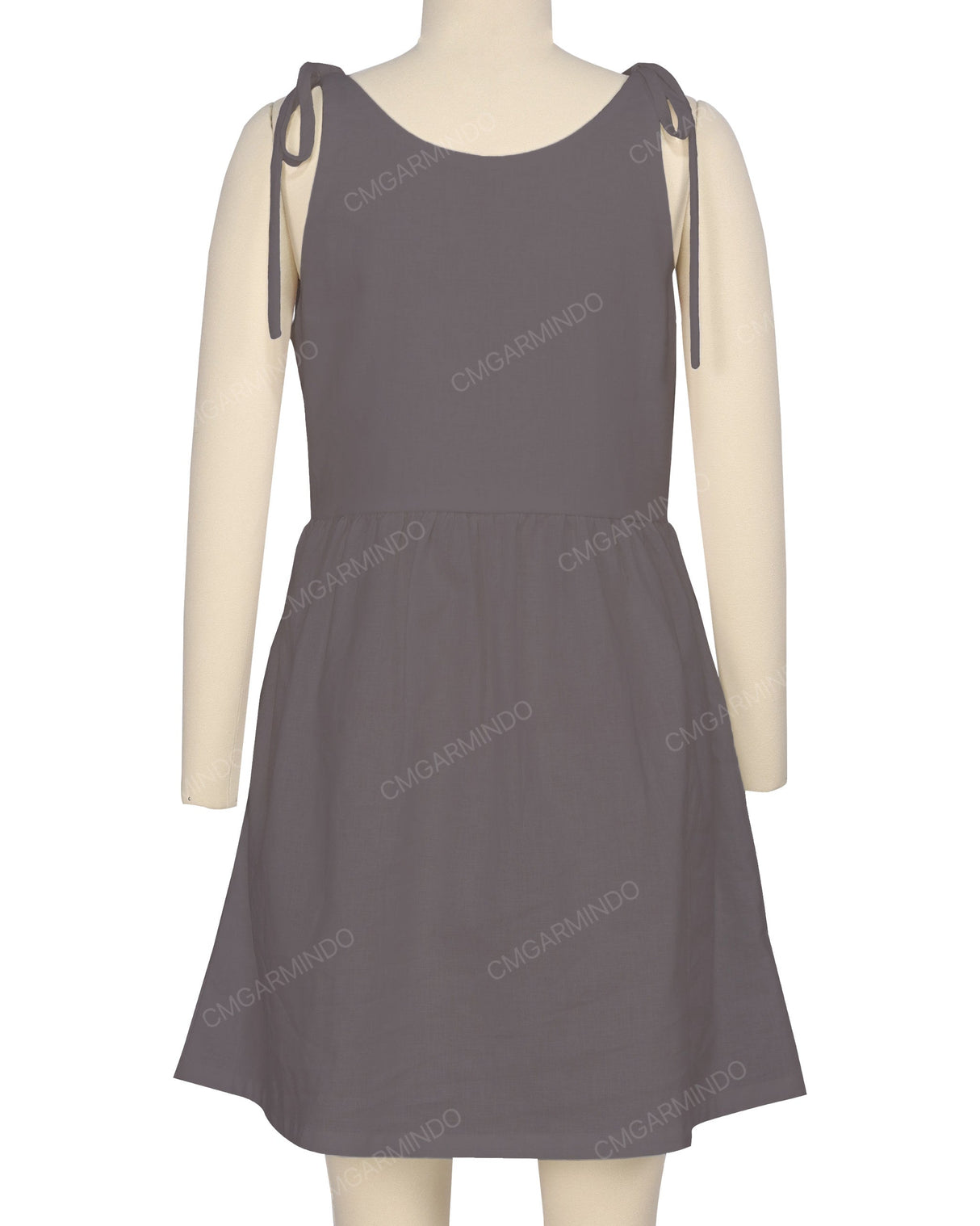 Tie Shoulder Mini Dress