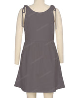 Tie Shoulder Mini Dress