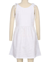 Tie Shoulder Mini Dress