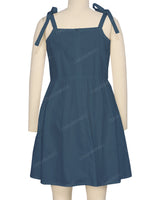 Tie Shoulder Dress