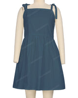 Tie Shoulder Dress